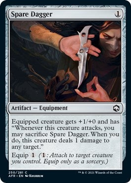 Spare Dagger (250) (Adventures in the Forgotten Realms)