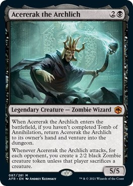 Image for Acererak the Archlich (87) [AFR]