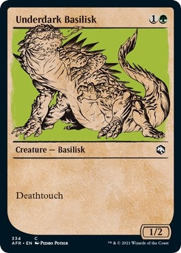 Underdark Basilisk (Showcase) (334)