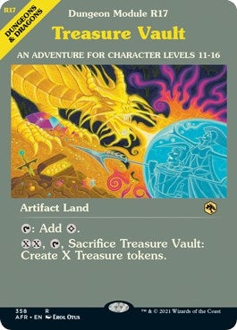 Image for Treasure Vault (Dungeon Module) (358) (Adventures in the Forgotten Realms) - Magic: The Gathering