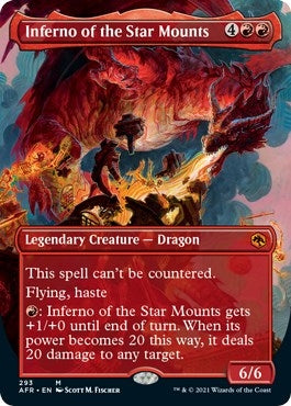 Inferno of the Star Mounts (Borderless) (293) (Adventures in the Forgotten Realms)