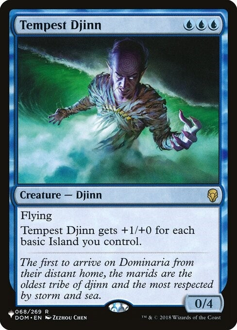 Tempest Djinn (068/269) (The List Reprints)