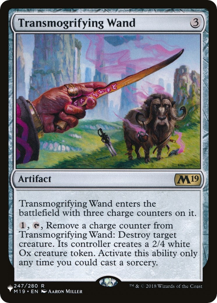 Image for Transmogrifying Wand (247/280) - Magic: The Gathering