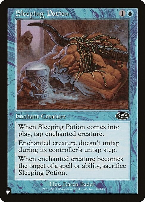 Sleeping Potion (34/143) (The List Reprints)