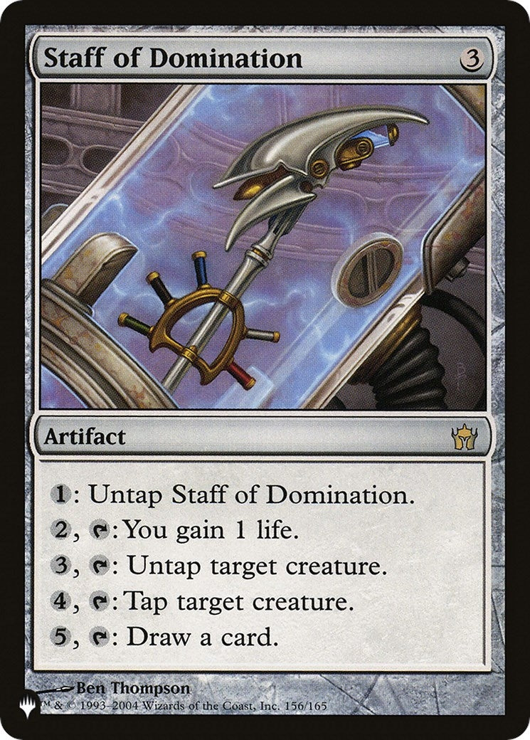 Staff of Domination (156/165) (The List Reprints)