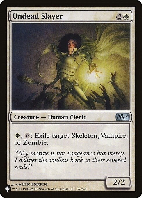 Image for Undead Slayer (37/249) - Magic: The Gathering
