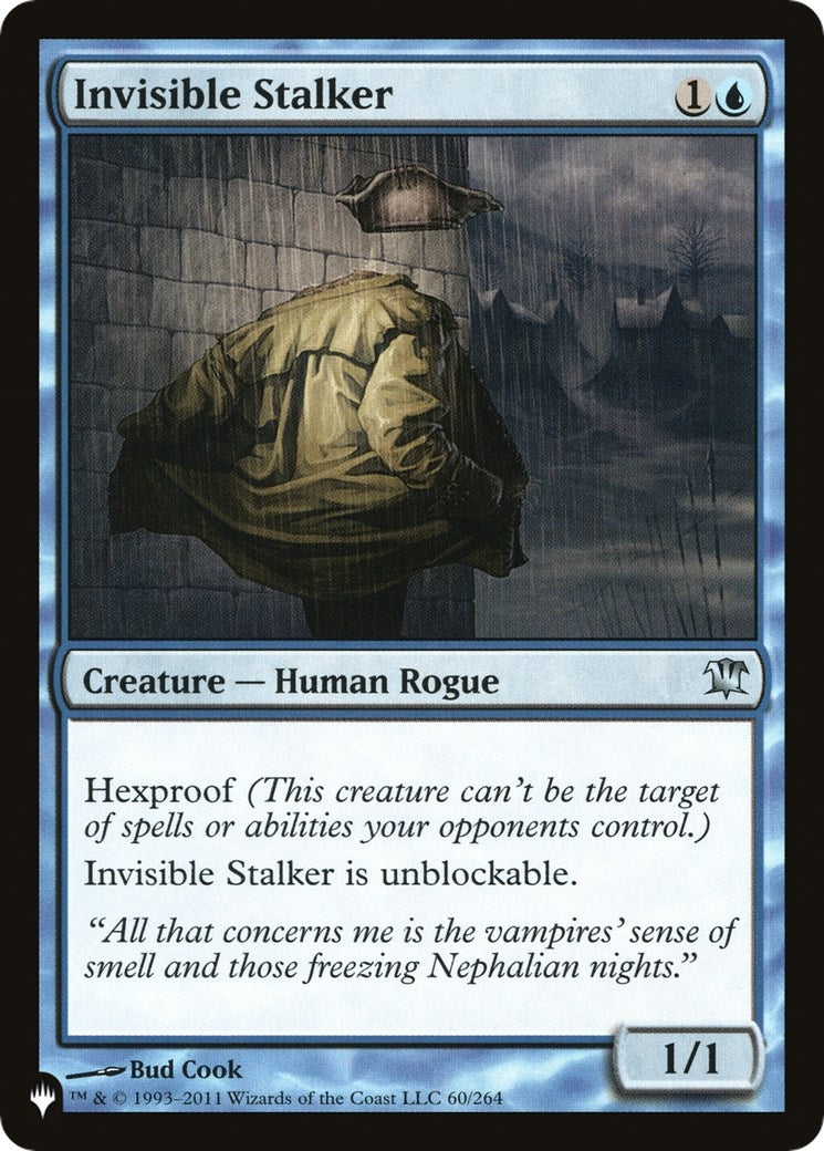 Invisible Stalker (ISD) (60/264) (The List Reprints)