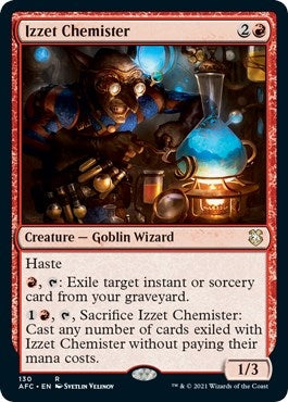 Izzet Chemister (130) (Commander: Adventures in the Forgotten Realms)