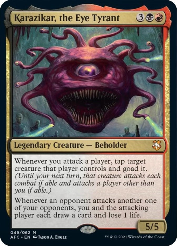 Karazikar, the Eye Tyrant (49) (Commander: Adventures in the Forgotten Realms)
