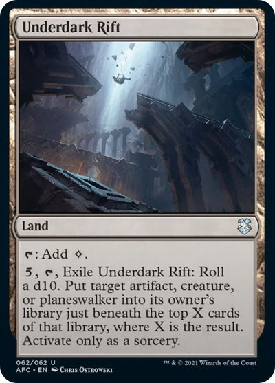 Underdark Rift (62) (Commander: Adventures in the Forgotten Realms)
