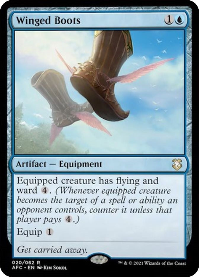 Winged Boots (20) (Commander: Adventures in the Forgotten Realms)