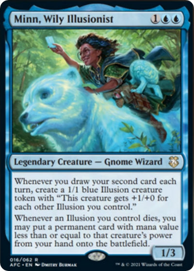 Minn, Wily Illusionist (16) (Commander: Adventures in the Forgotten Realms)