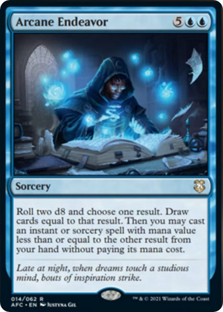 Arcane Endeavor (14) (Commander: Adventures in the Forgotten Realms)