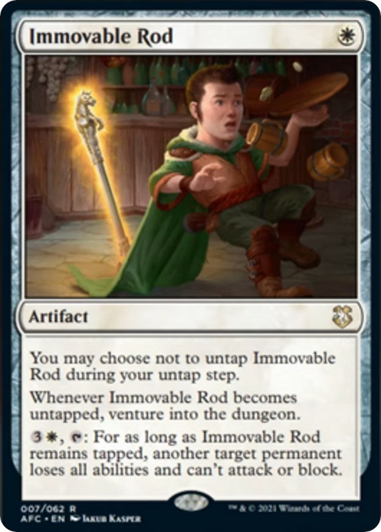 Immovable Rod (7) (Commander: Adventures in the Forgotten Realms)