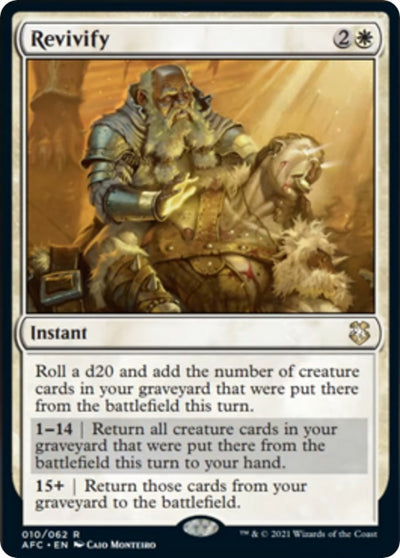 Revivify (10) (Commander: Adventures in the Forgotten Realms)
