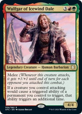 Wulfgar of Icewind Dale (56) (Commander: Adventures in the Forgotten Realms)