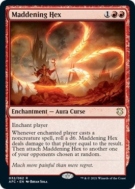 Maddening Hex (32) (Commander: Adventures in the Forgotten Realms)