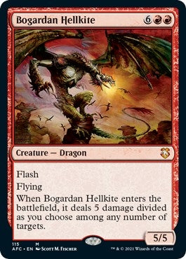 Bogardan Hellkite (115) (Commander: Adventures in the Forgotten Realms)