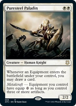 Puresteel Paladin (69) (Commander: Adventures in the Forgotten Realms)