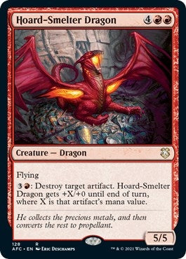 Hoard-Smelter Dragon (128) (Commander: Adventures in the Forgotten Realms)