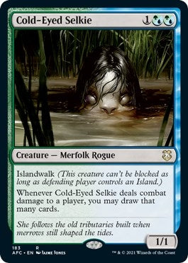 Cold-Eyed Selkie (183) (Commander: Adventures in the Forgotten Realms)