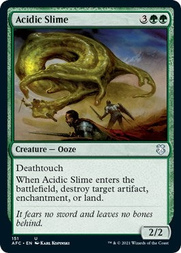 Acidic Slime (151) (Commander: Adventures in the Forgotten Realms)