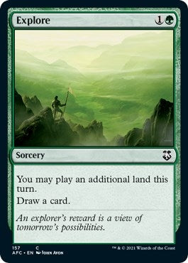 Explore (157) (Commander: Adventures in the Forgotten Realms)