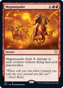 Magmaquake (133) (Commander: Adventures in the Forgotten Realms)