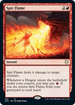 Spit Flame (142) (Commander: Adventures in the Forgotten Realms)
