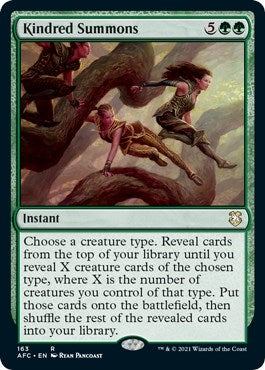 Kindred Summons (163) (Commander: Adventures in the Forgotten Realms)