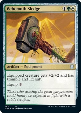 Behemoth Sledge (180) (Commander: Adventures in the Forgotten Realms)
