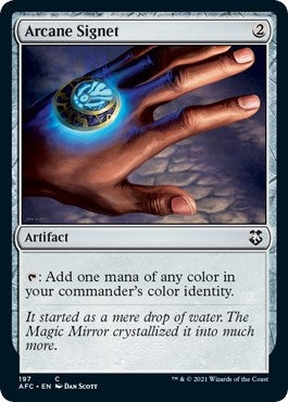 Arcane Signet (197) (Commander: Adventures in the Forgotten Realms)