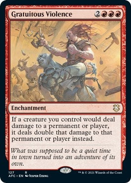 Gratuitous Violence (127) (Commander: Adventures in the Forgotten Realms)