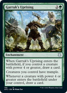 Garruk's Uprising (159) (Commander: Adventures in the Forgotten Realms)