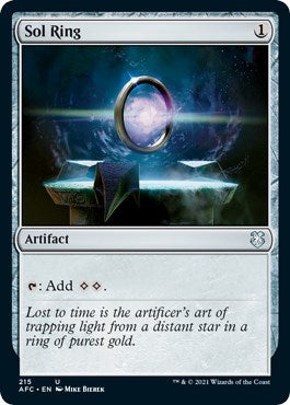 Sol Ring (215) (Commander: Adventures in the Forgotten Realms)