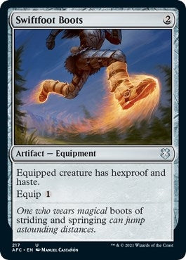 Swiftfoot Boots (217) (Commander: Adventures in the Forgotten Realms)