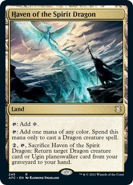 Haven of the Spirit Dragon (245) (Commander: Adventures in the Forgotten Realms)