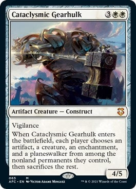 Cataclysmic Gearhulk (65) (Commander: Adventures in the Forgotten Realms)