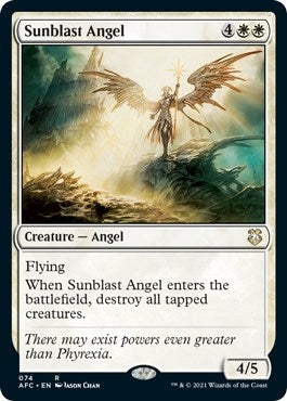 Sunblast Angel (74) (Commander: Adventures in the Forgotten Realms)