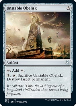 Unstable Obelisk (220)