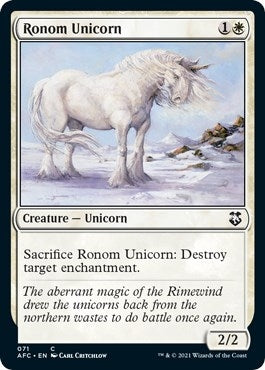 Ronom Unicorn (71) (Commander: Adventures in the Forgotten Realms)