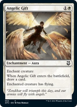 Angelic Gift (64) (Commander: Adventures in the Forgotten Realms)