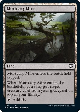 Mortuary Mire (249) (Commander: Adventures in the Forgotten Realms)