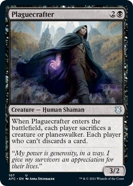Plaguecrafter (107) (Commander: Adventures in the Forgotten Realms)