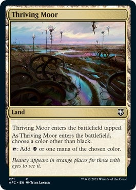Thriving Moor (271) (Commander: Adventures in the Forgotten Realms)