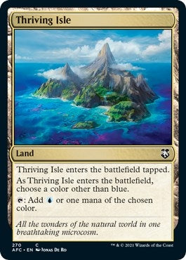 Thriving Isle (270) (Commander: Adventures in the Forgotten Realms)