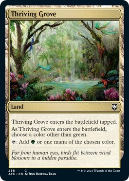 Thriving Grove (268) (Commander: Adventures in the Forgotten Realms)