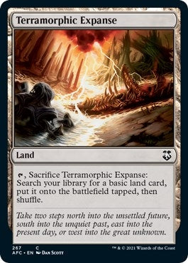 Terramorphic Expanse (267) (Commander: Adventures in the Forgotten Realms)