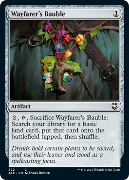 Wayfarer's Bauble (222) (Commander: Adventures in the Forgotten Realms)