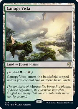 Canopy Vista (227) (Commander: Adventures in the Forgotten Realms)